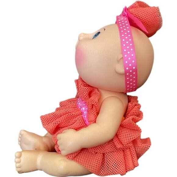Cabbage Patch Kids Scrubby Time Tiny Newborn Doll 9" - Picture 3 of 5